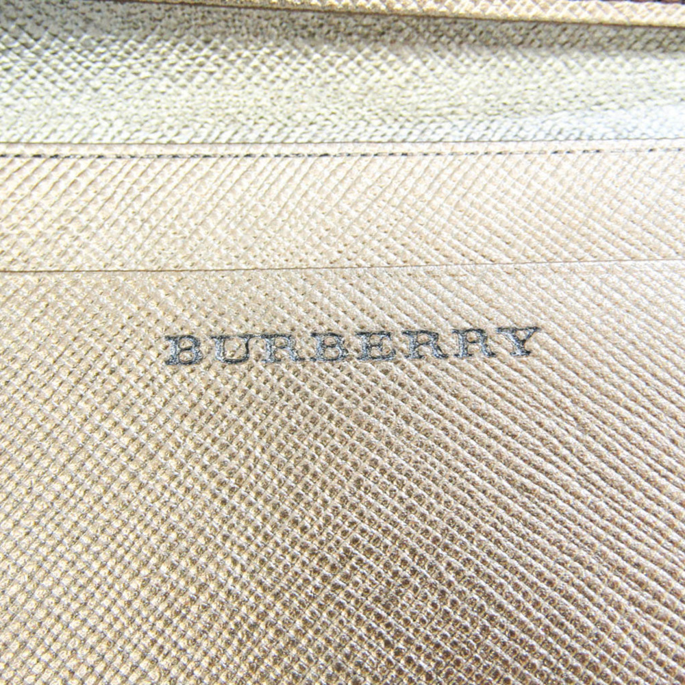 Burberry Leather PVC Card Case Beige,Black,Gold - Picture 9 of 9